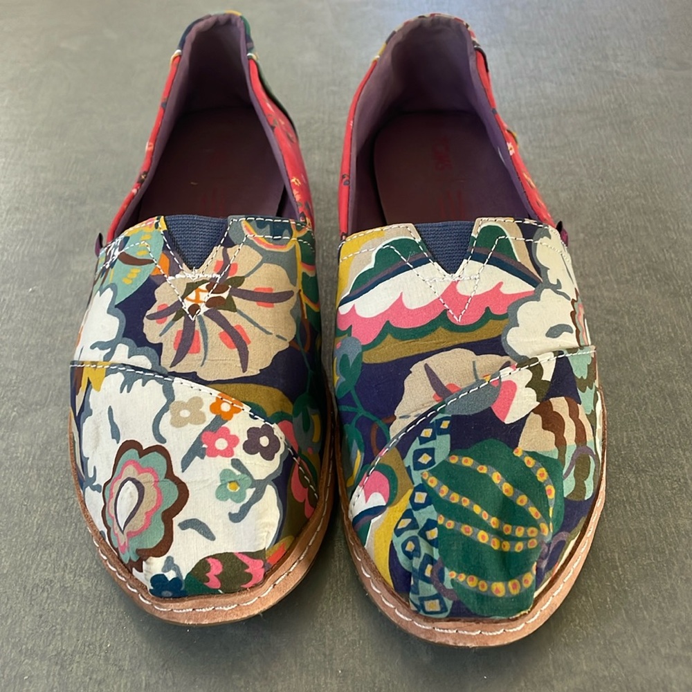 Tom’s Alpargata cotton shoes size 10